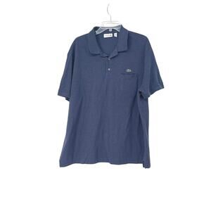 Lacoste‎ Blue Polo With Front Pocket Size Men’s 4XL Golf Sports